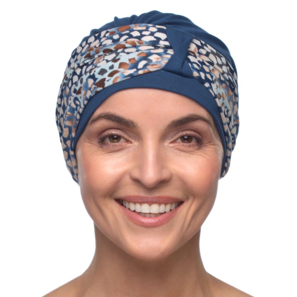 Bombay Turban | Bamboo | Blue | Rokoko - Image 2